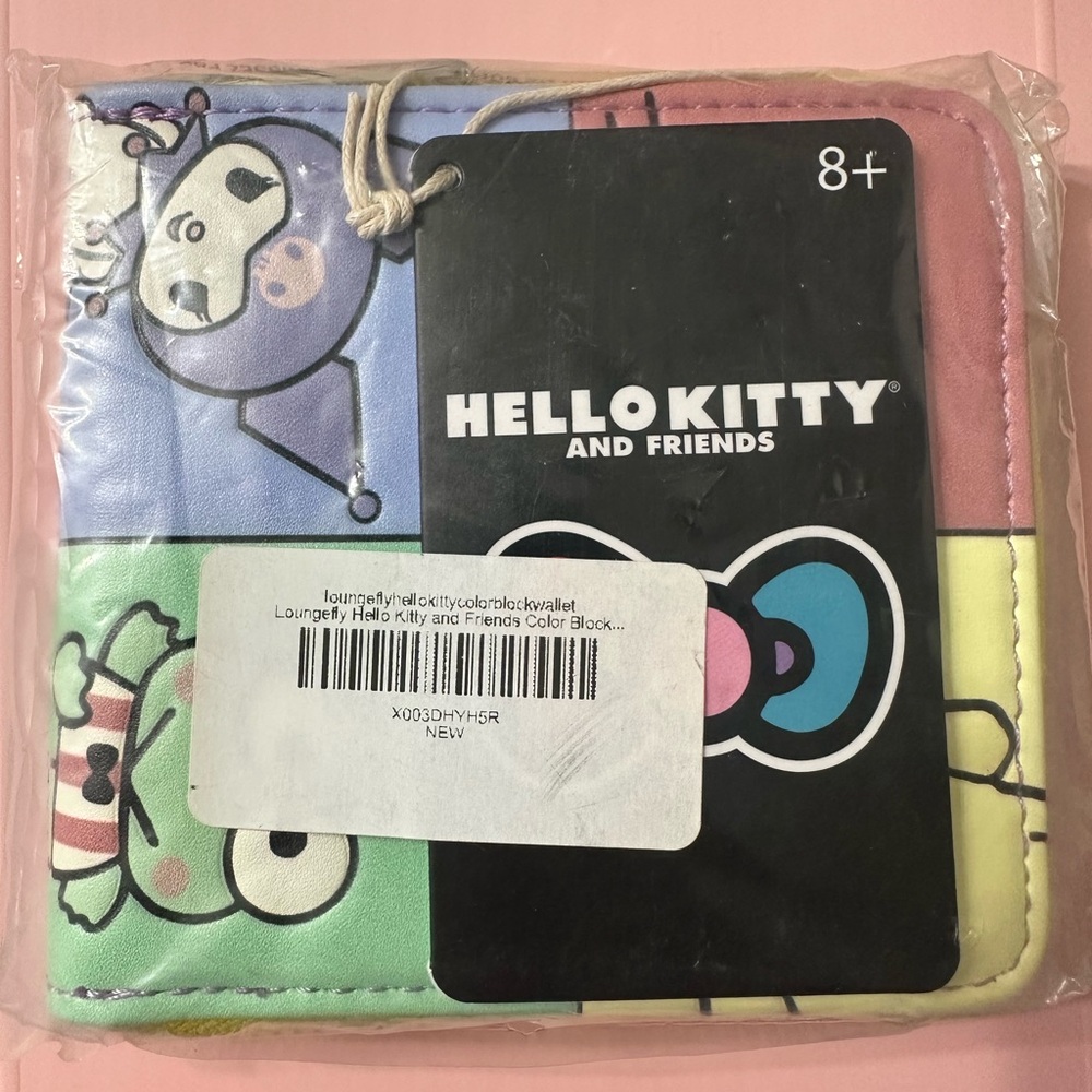 NWT Loungefly x Hello Kitty and Friends Color Block Hard Tag Wallet - Picture 3 of 5